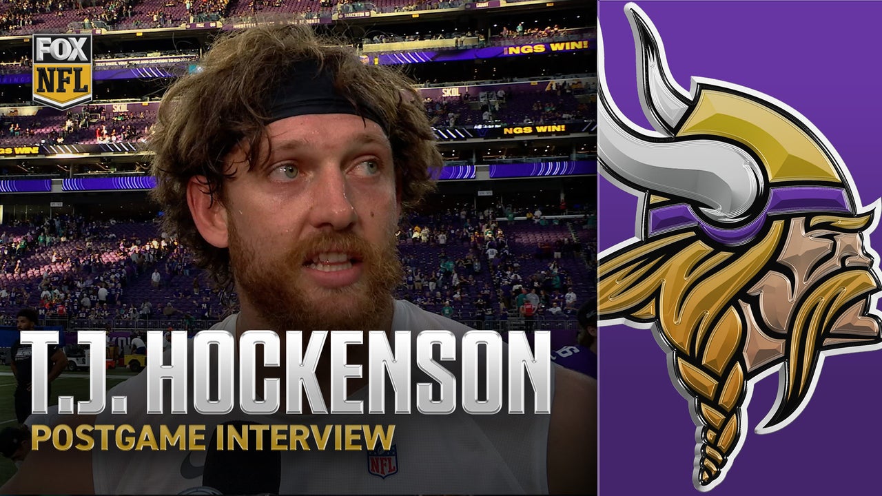 TJ Hockenson reflects on career day as Vikings improve to 4-0 with win over Dolphins