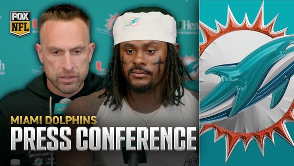 Dolphins' HC Jeff Hafley, QB Malik Willis & more on 15-10 loss to Vikings