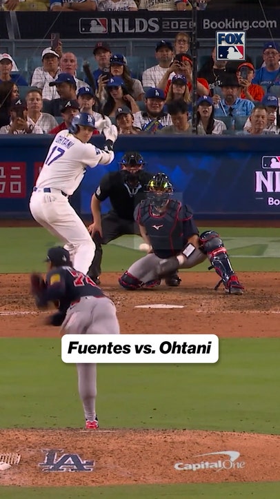 Didier Fuentes struck out Shohei Ohtani and the fans behind home plate went CRAZY 😤