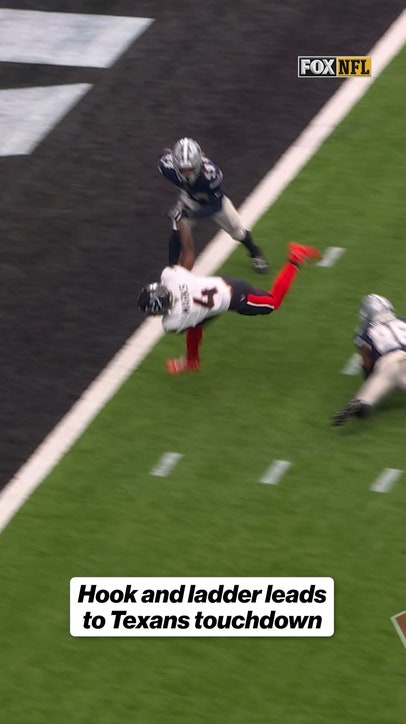 Texans’ HOOK & LADDER Works to PERFECTION! 🔥