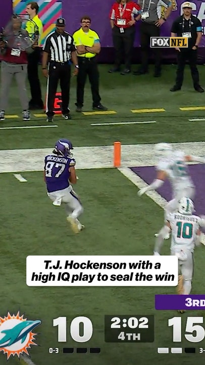T.J. Hockenson Sacrifices a TD to Seal the Vikings’ Win!