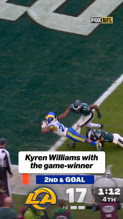 Kyren Williams fought for the TD and got the Rams the W 😤