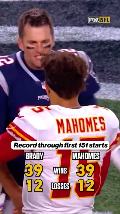 Tom Brady and Patrick Mahomes have the EXACT same record through their first 151 career starts 🤯