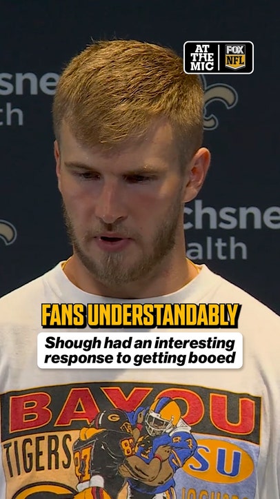 Tyler Shough couldn't blame the fans 👀