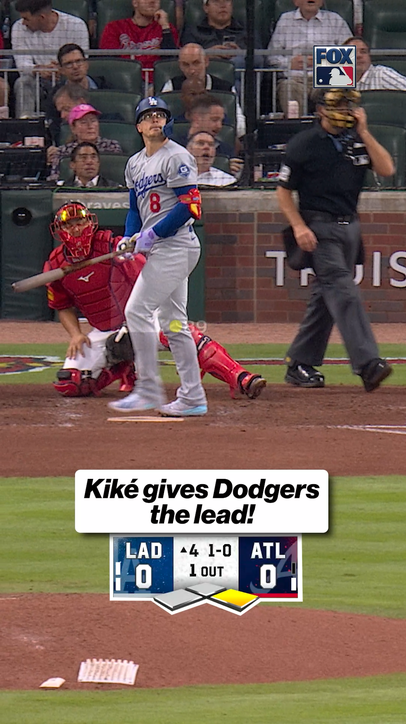 Kiké gives Dodgers the lead!