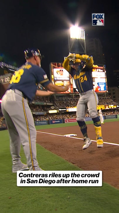 William Contreras was boo'd hard by Padres fans during his home run trot 🍿