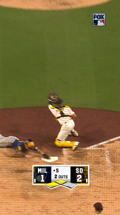 Copper Pratt with some clutch base running to tie the game 💨