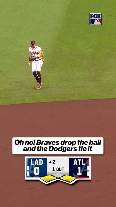 Dodgers capitalize off of a costly Braves' error
