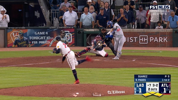 Andy Pages hits CLUTCH 2-RBI single to give Dodgers lead over Braves
