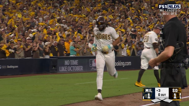 Fernando Tatis Jr. CRUSHES Solo Home Run to Pull Padres Level With Brewers