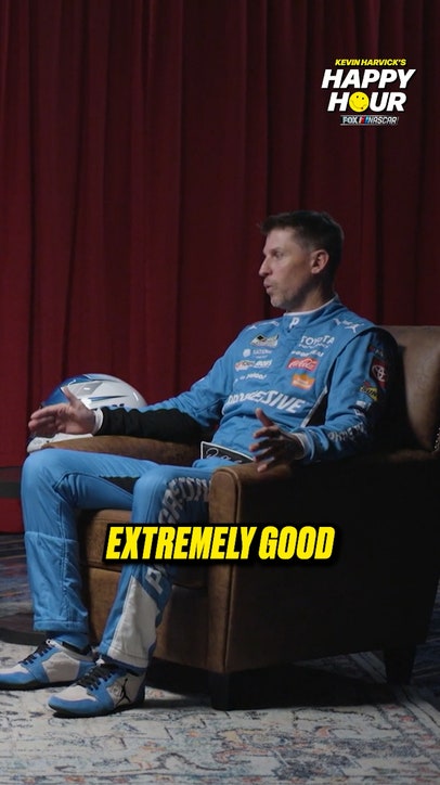 Denny Hamlin answers the question: Denny Hamlin is a NASCAR Cup Series champion if what happens? 🤔