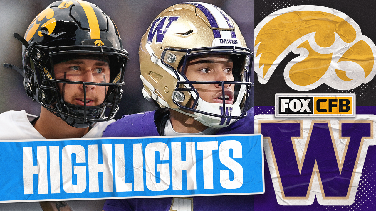 No. 20 Iowa Hawkeyes vs Washington Huskies Highlights 🏈 FOX College Football