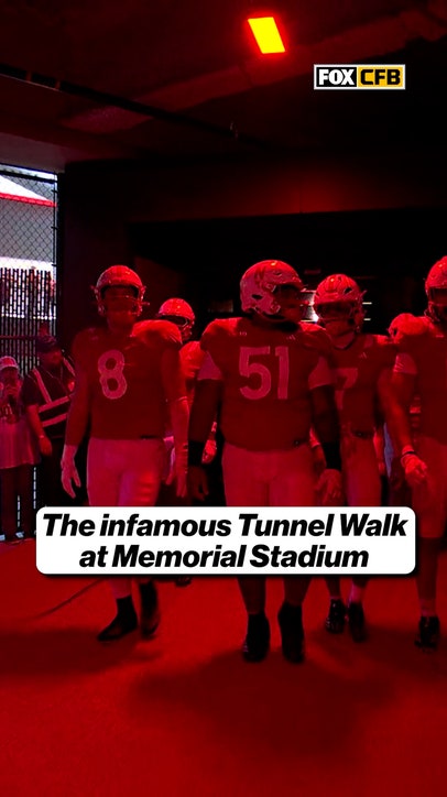 Nebraska takes the field ahead of their showdown with Indiana! 🌽