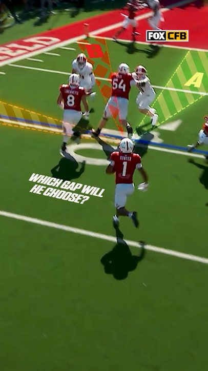 How did he even see this gap 🤯