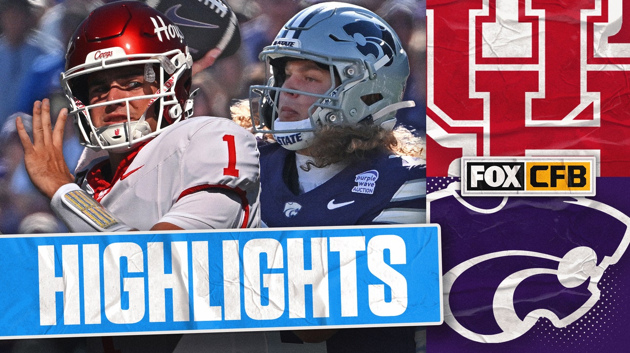 No. 22 Houston Cougars vs Kansas State Wildcats Highlights 🏈 FOX College Football