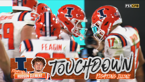 Michael Clayton II Finds Hudson Clement for 25-Yard WALK-OFF TD to Lift Illinois Past Michigan State in OT