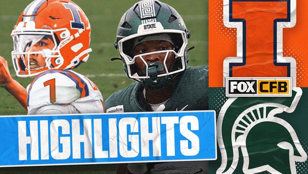 Illinois Fighting Illini vs Michigan State Spartans Highlights 🏈 FOX College Football