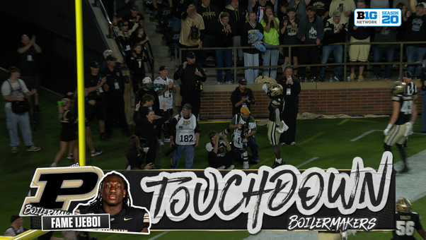 Fame Ijeboi rushes for 3-yard TD, extending Purdue's lead over Minnesota