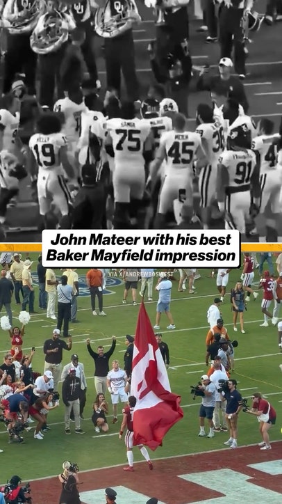 9 years after Baker Mayfield planted the flag, John Mateer plants the flag after win vs No. 1 Texas