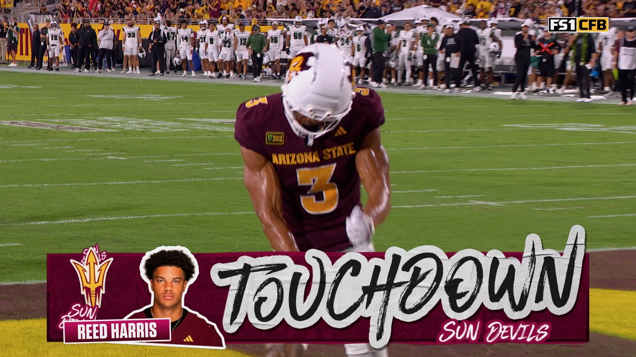 Cutter Boley finds Reed Harris for 18-yard TD, giving Arizona State lead over Hawaii 