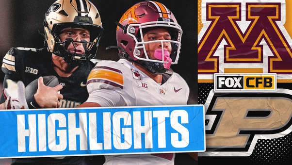 Minnesota Golden Gophers vs Purdue Boilermakers Highlights 🏈 FOX College Football