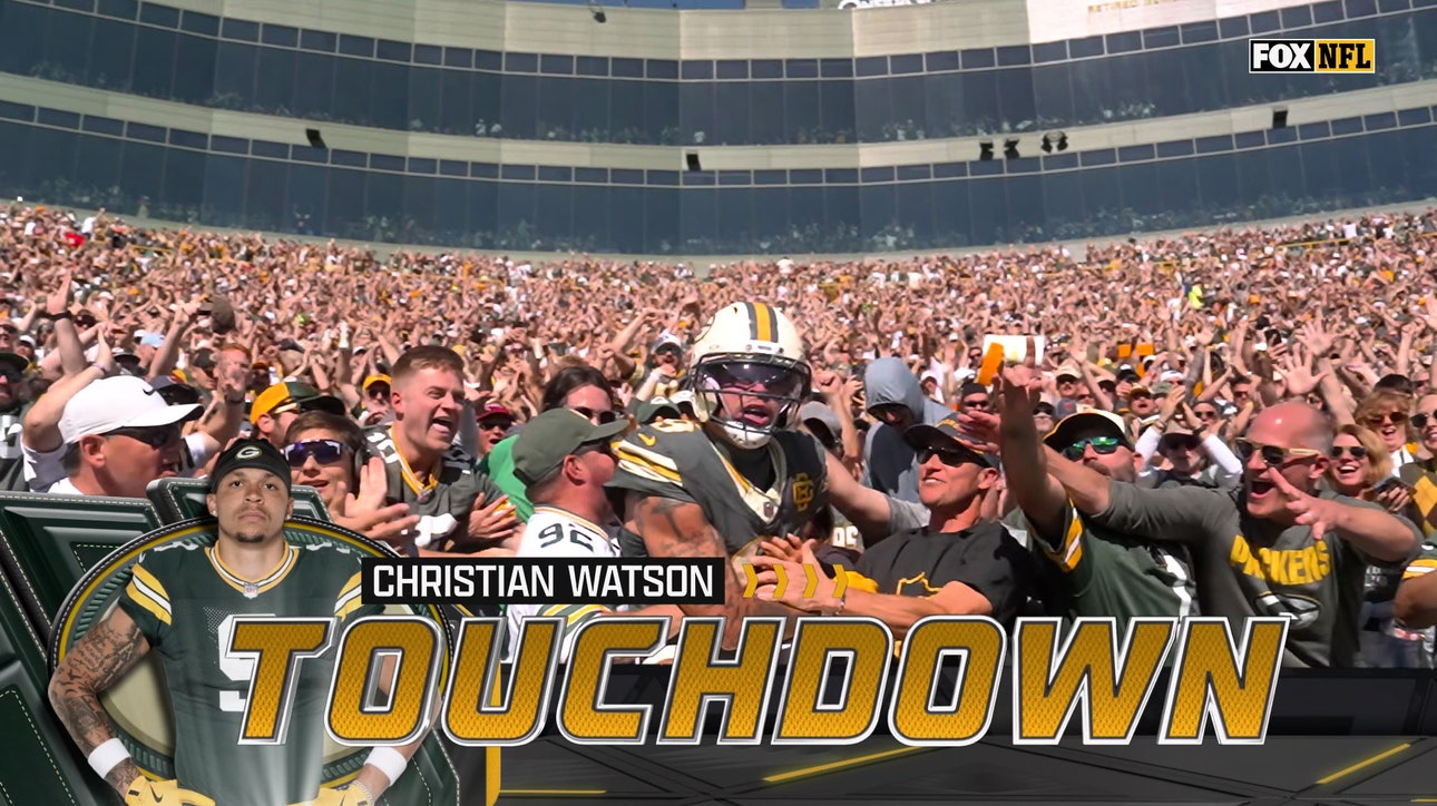 Jordan Love finds Christian Watson for 42-yard TD, giving Packers' early lead over Bears | NFL Highlights