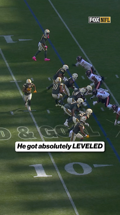 Marshawn Lloyd ran him over for the TD