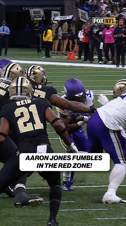 Aaron Jones fumbles when it matters most