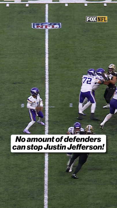 Justin Jefferson is unstoppable!