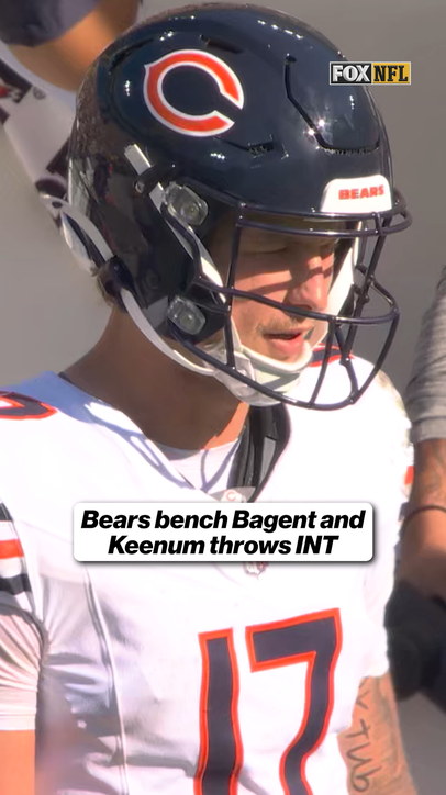 The quarterback struggles continue for the Bears