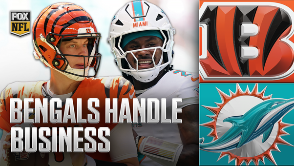 Bengals building toward playoff push with balance offense 😤 Why Dolphins can't afford mistakes
