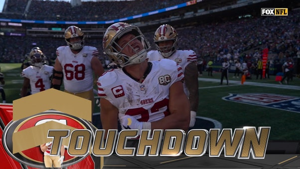 Christian McCaffrey rushes for 11-yard TD, giving 49ers' lead over Seahawks