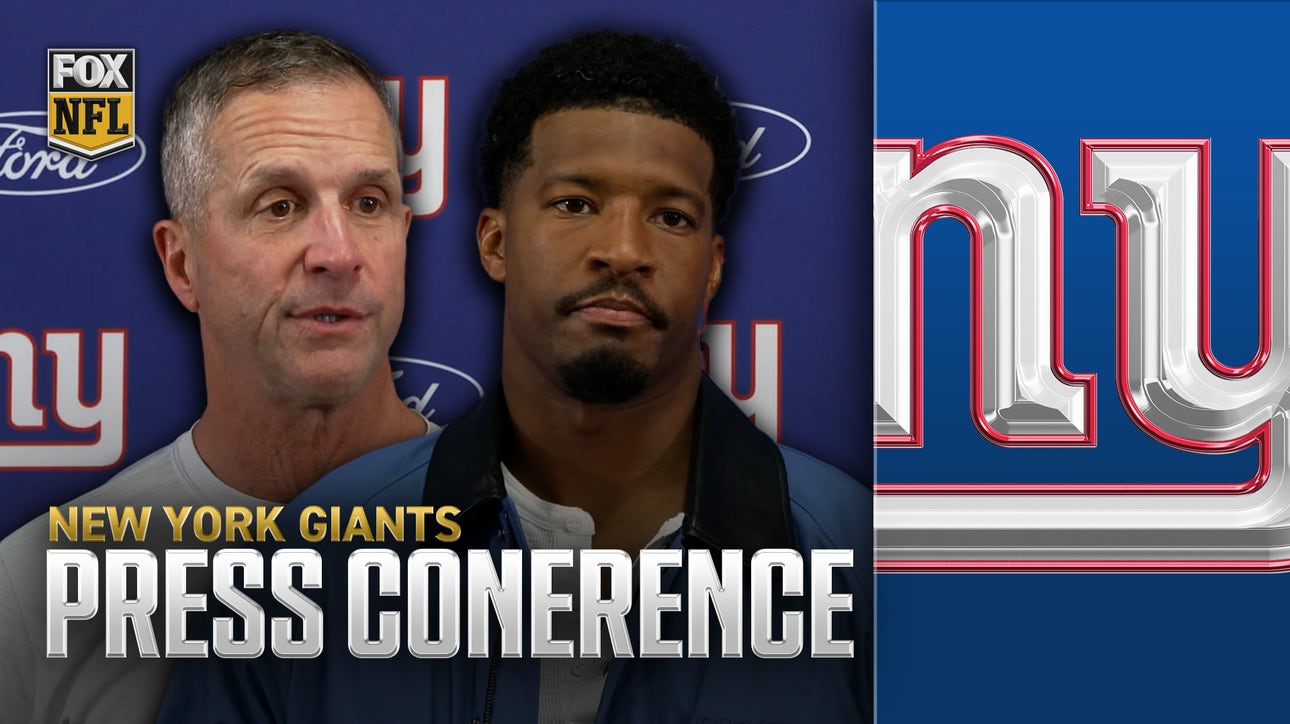 Giants' Jameis Winston & HC John Harbaugh reflect on WILD tie against Commanders