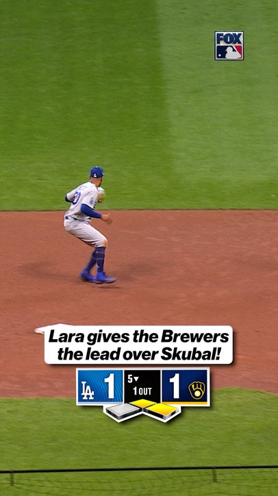 Brewers take the lead!