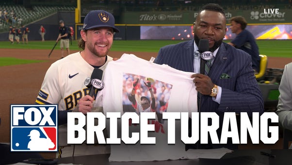 Brice Turang Joins Derek Jeter, Big Papi & A-Rod to Break Down Brewers' Game 1 NLCS Win over Dodgers