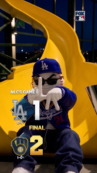 Brewers slide into a Game 1 victory