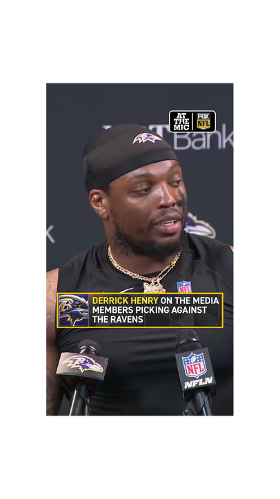 Derrick Henry had some bulletin board material from the media this week