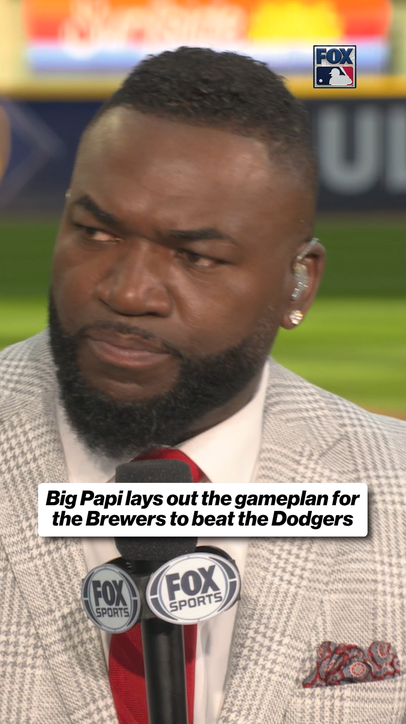 Big Papi lays out the gameplan on how to beat the Dodgers