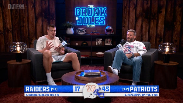 Gronk and Jules React to Drake Maye’s Huge Day in Patriots' Win Over the Raiders