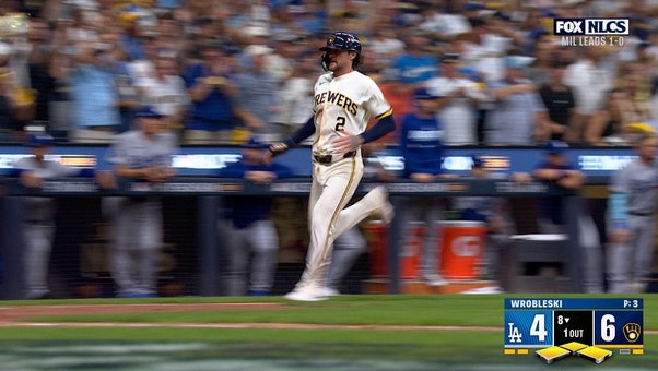 Brice Turang & Jake Bauers EXTEND Brewers' Lead to 7-4 Over Dodgers in 8th Inning