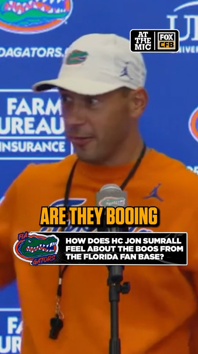 A positive perspective from Florida HC Jon Sumrall on boos during loss to South Carolina