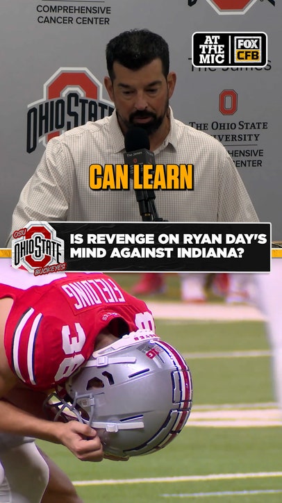 Ryan Day isn't letting last year's Big Ten Championship define Saturday's showdown 🌰