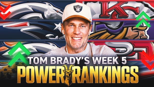 Tom Brady's Week 5 NFL Power Rankings 🚨