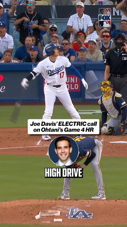 Joe Davis with an ICONIC call after Ohtani goes deep