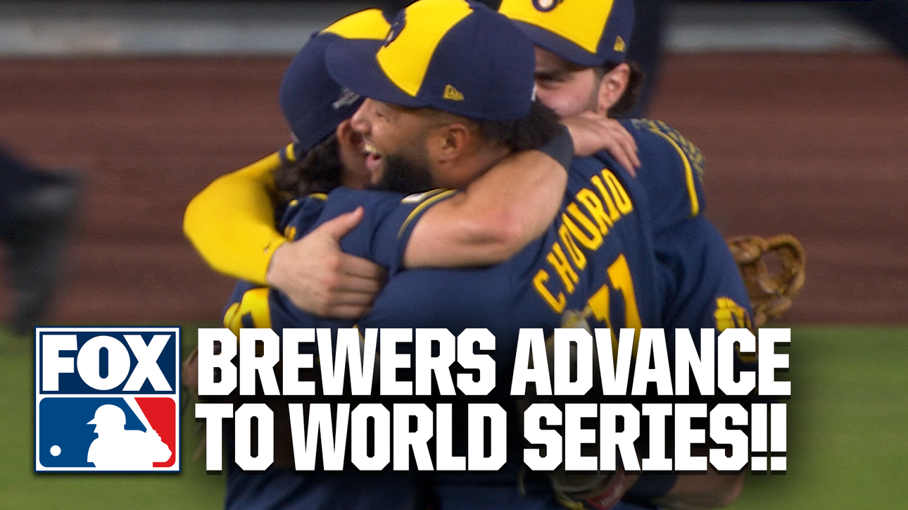 BREWERS SWEEP DODGERS AND ARE GOING TO THE WORLD SERIES! 🤯