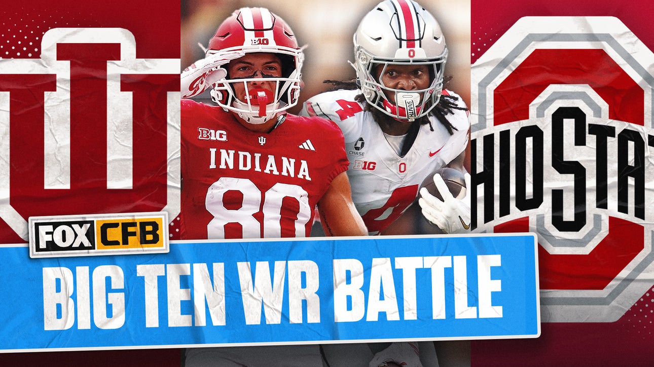 Ohio State's Jeremiah Smith & Indiana's Charlie Becker Headline RANKED Matchup this Saturday on FOX