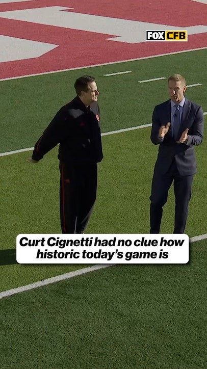 Joel Klatt caught up with Indiana HC Curt Cignetti ahead of their matchup vs Ohio State