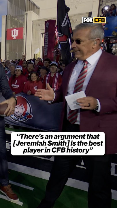Urban Meyer makes Jeremiah Smiths' case for being the best CFB player EVER 👀