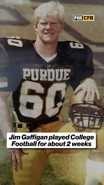 Who knew Jim Gaffigan played College Football? 😂