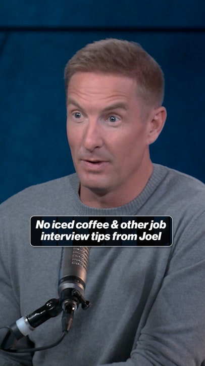Is it ok to bring iced coffee to an interview?